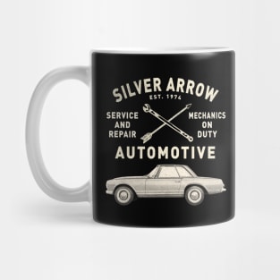 Pagoda Mercedes Benz Garage by © Buck Tee Originals Mug